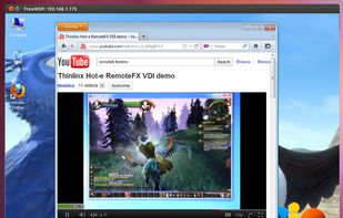 FreeRDP screenshot 1