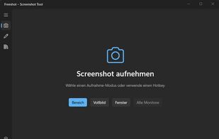freeshot main screen