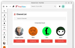Manage subscribed channels