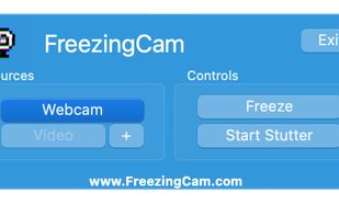 Mac FreezingCam window screenshot