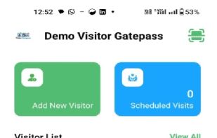 Security Staff Can Monitor Visitors