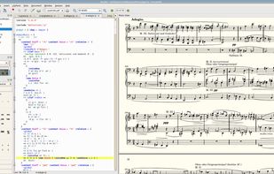 Frescobaldi screenshot 1