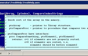 Fresh IDE screenshot 1