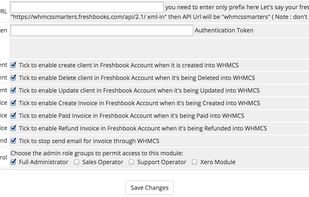 Freshbook for Whmcs screenshot 3