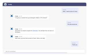 Freshservice screenshot 1