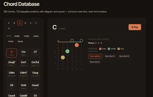 Chords Data Base