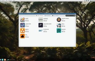 Friend OS 1.3 with the Software catalog app.