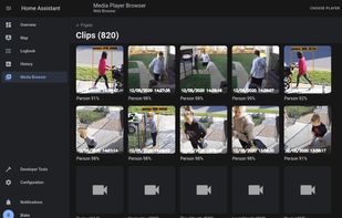 Frigate NVR screenshot 1