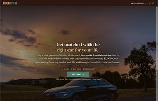 Match My Ride — a free guided match that narrows thousands of vehicles to the ones that fit your life and budget.