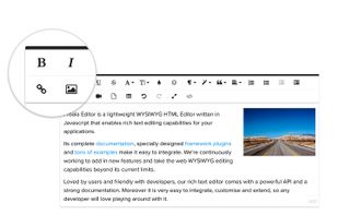 Froala Editor screenshot 1