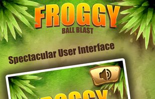 Froggy Ball Blast screenshot 1