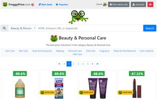 Search products or browse categories.