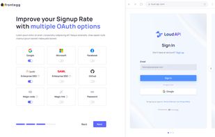 Frontegg screenshot 1