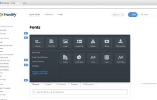 Frontify Style Guide - Edit Mode