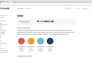 Frontify Style Guide - View Mode