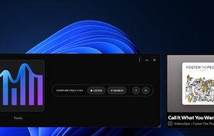 The initial screen when you open the overlay
