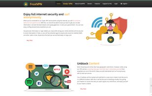 FrootVPN screenshot 1