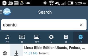 FrostWire screenshot 1