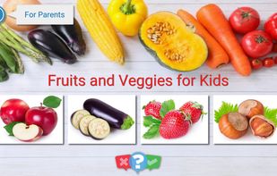 Fruits and Veggies for Kids screenshot 1