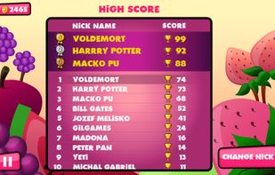 Fruits Puzzle Splash King screenshot 2