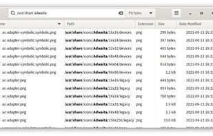 FSearch screenshot 1