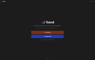 fsend main page