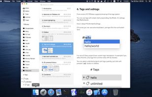 FSNotes screenshot 1