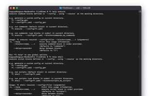Automation & Orchestration Subcommands; `execute`: Batch run `ft` internal subcommands; `shell`: Batch run native system CLI applications.