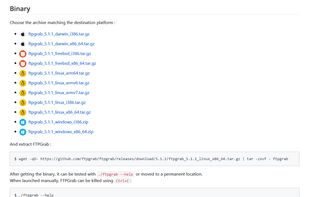FTPGrab screenshot 1