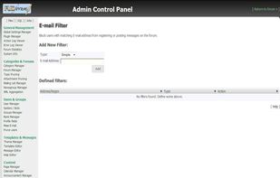 FUDforum screenshot 2