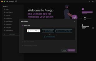 Use different methods to add projects.