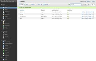 FUEL CMS screenshot 2