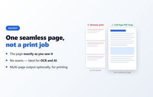 Full Page PDF Snap screenshot 3