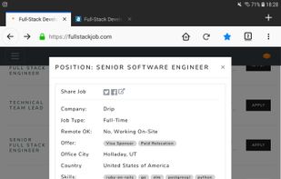 Full-Stack Developer Jobs screenshot 1