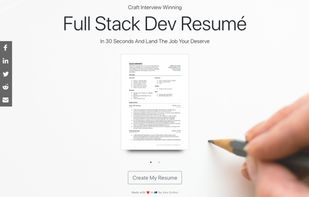 FullStackResume.com screenshot 1