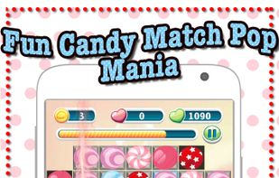Fun Candy Match Pop Mania screenshot 1