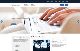 FundForIdea - Kickstarter Clone Script screenshot 1