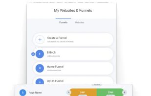 Build high-converting funnels, create custom sales process and grow your business even when you sleep.