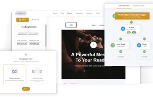 Put your customer acquisition and retention strategy on autopilot. Create fully automated email campaigns tailored to your needs.