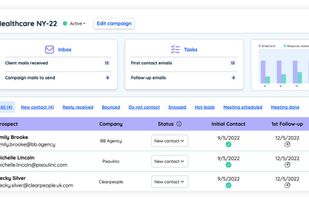 Actionable Insights:
Actionable dashboards that make your sales prospecting as easy as clicking a button. Understand what’s working and what’s not working using our real time campaign analytics.