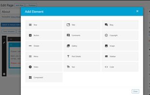 Fusion Page Builder screenshot 2