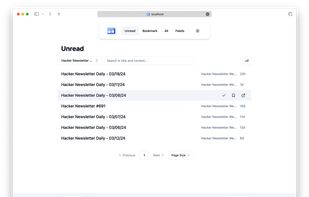Fusion RSS screenshot 1