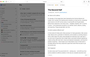 Fusion RSS screenshot 1