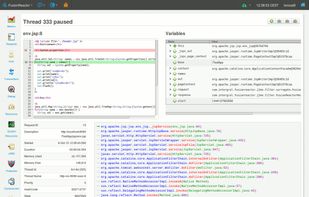 FusionReactor Production Debugger screenshot for Java applications: FusionReactor’s Production Debugger will REVOLUTIONIZE how DevOPS and Developers understand and identify production issues. It has NEVER been easier and faster to get to the root of problems and 
KEEP YOUR APPLICATIONS ONLINE !