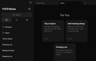 Desktop home dark