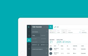 Futuramo Time Tracker screenshot 1
