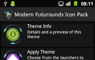 Futurounds icon pack screenshot 2