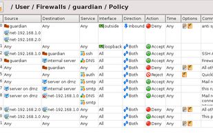 fwbuilder screenshot 1