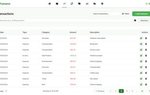 Fyenance screenshot 3