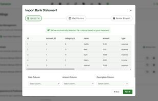 Fyenance screenshot 1